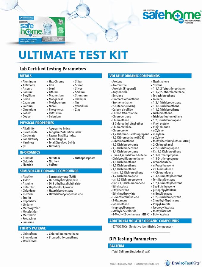 Ultimate Drinking Water Test Kit - Image 5